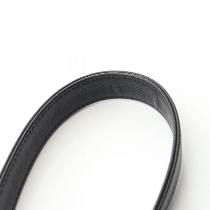 Chanel Shoulder Bag Deauville Black Caviar Skin (grained Calf) Deauville Logo