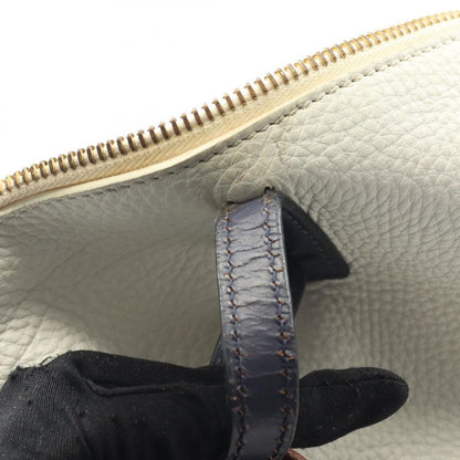 Fendi Shoulder Bag Pecan 8bn232 White/brown/nahibi Leather Shoulder Tote Women