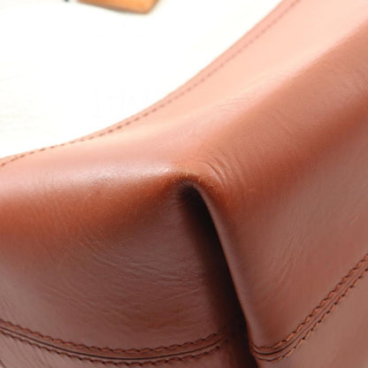 Fendi Shoulder Bag Pecan 8bn232 White/brown/nahibi Leather Shoulder Tote Women