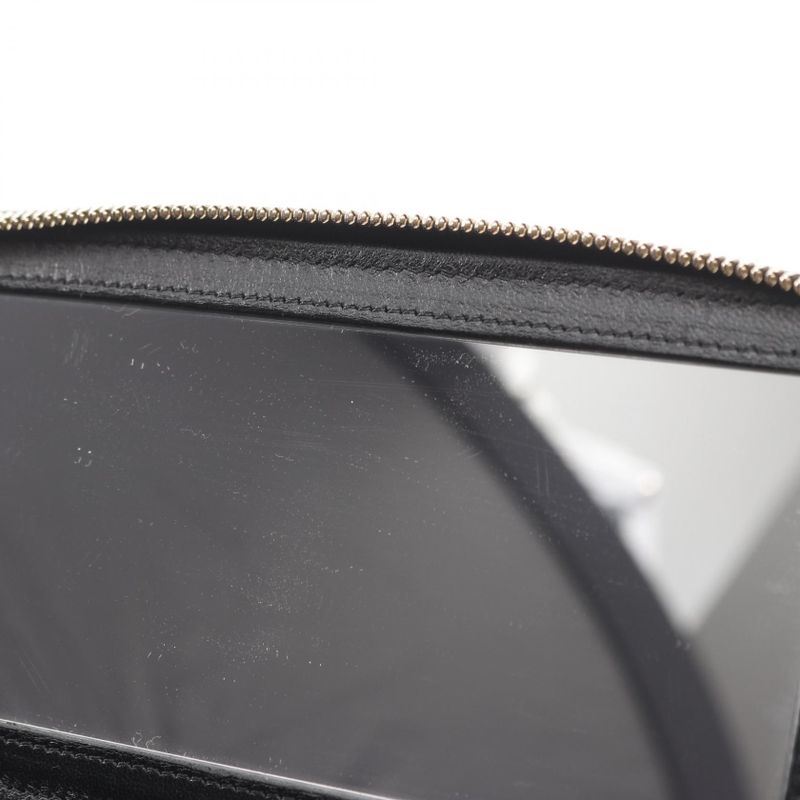 Chanel Shoulder Bag Matelasse Black Lambskin Matelasse Vanity 2way Chain