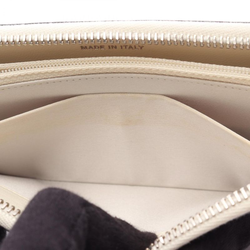 Chanel Round Long Wallet Coco Mark Black Leather Coco Mark Round Long Wallet