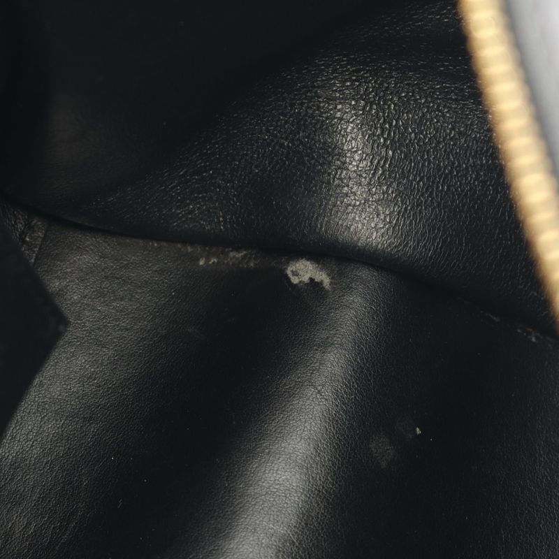 Celine Handbag Trapeze Medium 169542 Black/blue/beige Leather Suede Trapeze