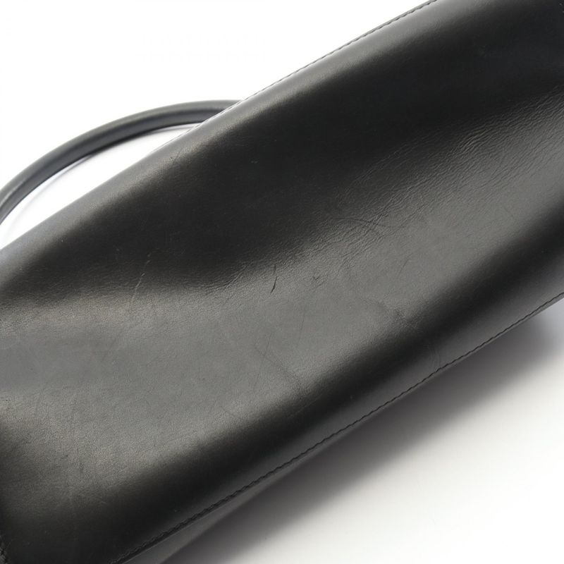 Celine Handbag Trapeze Medium 169542 Black/blue/beige Leather Suede Trapeze