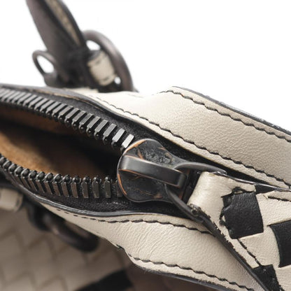 Bottega Veneta Handbag Intrecciato Gray/multi Leather Intrecciato 2-way Handbag