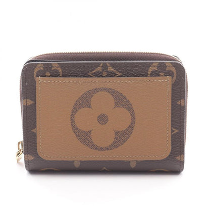 Louis Vuitton Portefeuille Roux Monogram Reverse M81461 Leather Portefeuille