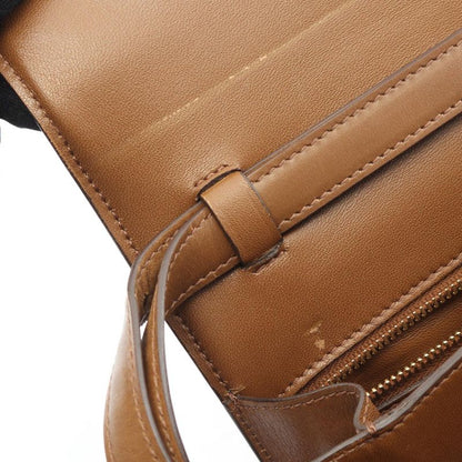 Celine Shoulder Bag Classic Box Small Brown Leather Classic Box Small Women