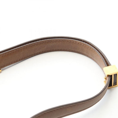 Celine Shoulder Bag Classic Box Small Brown Leather Classic Box Small Women