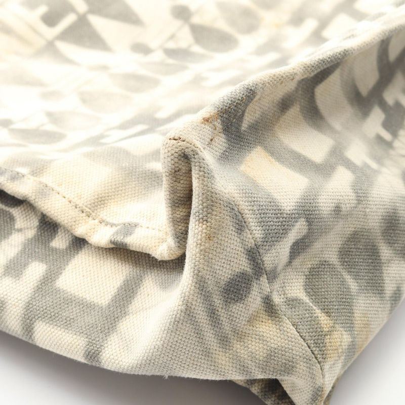 Chanel Tote Bag Coco Natural/black Canvas Leather Coco Icon Shopping Tote Women