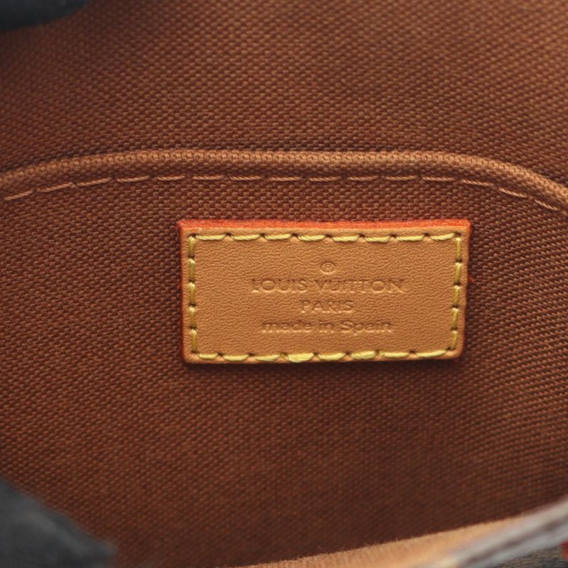 Louis Vuitton Handbag Petite Sac Pla Monogram M81295 PVC Coated Canvas Leather