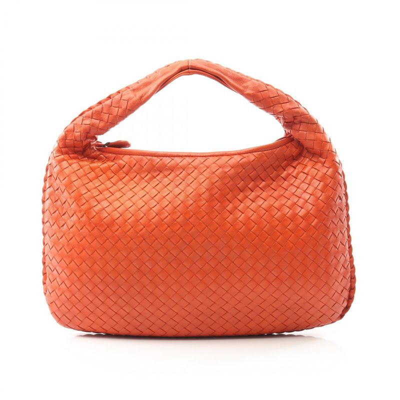 Bottega Veneta Shoulder Bag Veneta Bag Intrecciato 115653 Orange Leather