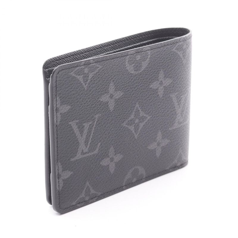 Louis Vuitton Portefeuille Multiple Monogram Eclipse M61695 Leather Portefeuille