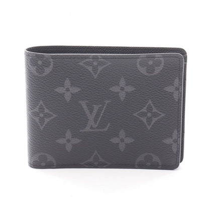 Louis Vuitton Portefeuille Multiple Monogram Eclipse M61695 Leather Portefeuille