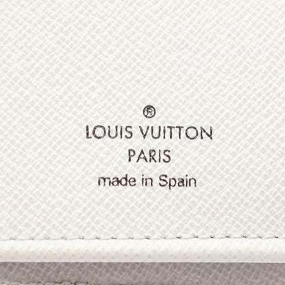 Louis Vuitton Bifold Long Wallet Portefeuille Brazza Epi M81371 Navy Leather