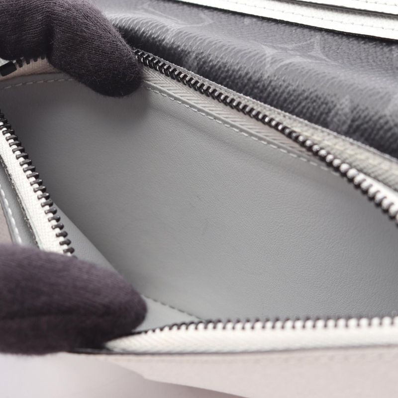 Louis Vuitton Bifold Long Wallet Portefeuille Brazza Epi M81371 Navy Leather