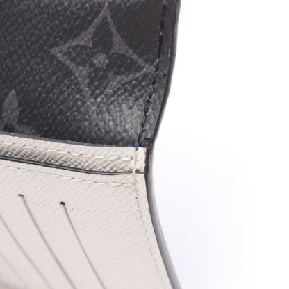 Louis Vuitton Bifold Long Wallet Portefeuille Brazza Epi M81371 Navy Leather