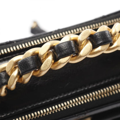 Chanel Shoulder Bag Matelasse As2178 Black Leather Matelasse Vanity 2way Chain
