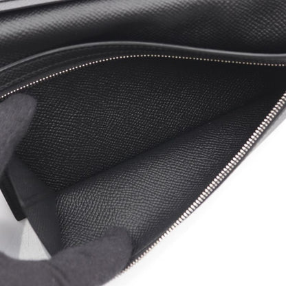 Hermes Bifold Long Wallet Bearn Souffle So Black Other Bearn Souffle So Black