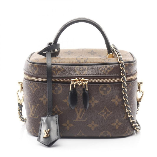 Louis Vuitton Handbag Vanity NV PM Monogram Reverse M45165 PVC Coated Canvas