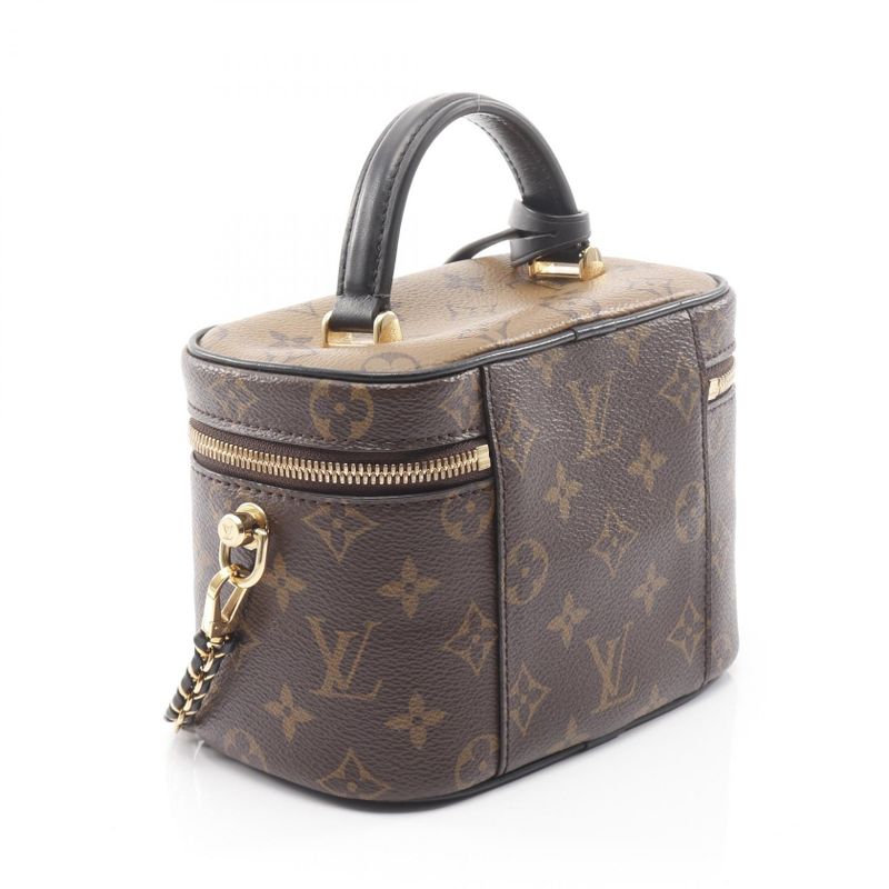Louis Vuitton Handbag Vanity NV PM Monogram Reverse M45165 PVC Coated Canvas