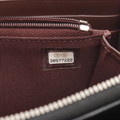 Chanel Shoulder Bag Matelasse Black Caviar Skin (grained Calf) Matelasse Chain