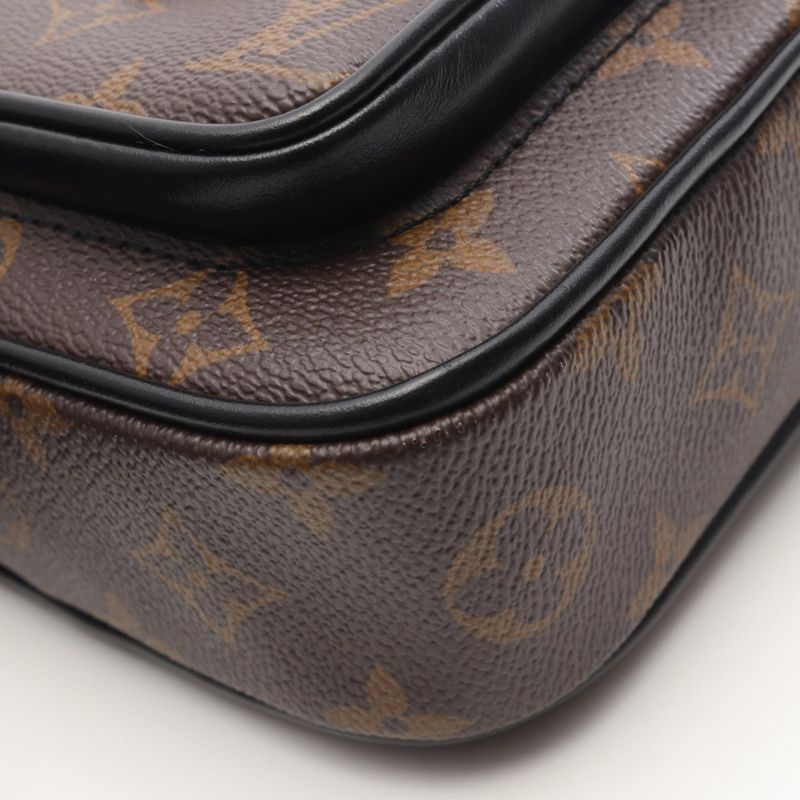 Louis Vuitton Shoulder Bag Christopher Wearable Wallet Monogram Macassar M69404