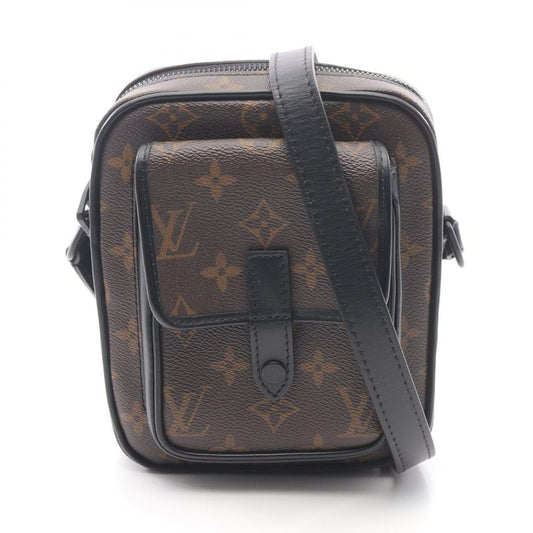 Louis Vuitton Shoulder Bag Christopher Wearable Wallet Monogram Macassar M69404