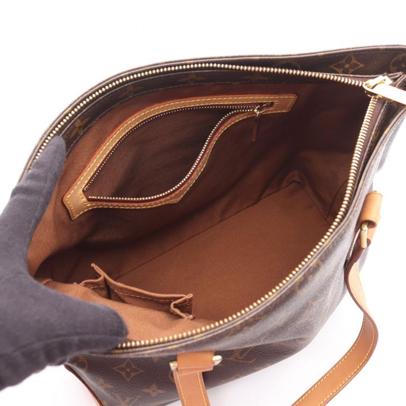 Louis Vuitton Shoulder Bag Cabas Piano Monogram M51148 PVC Coated Canvas