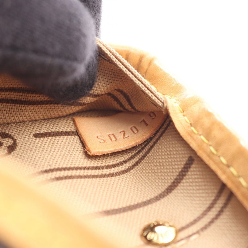 Louis Vuitton Tote Bag Neverfull PM Monogram M40155 PVC Coated Canvas Leather