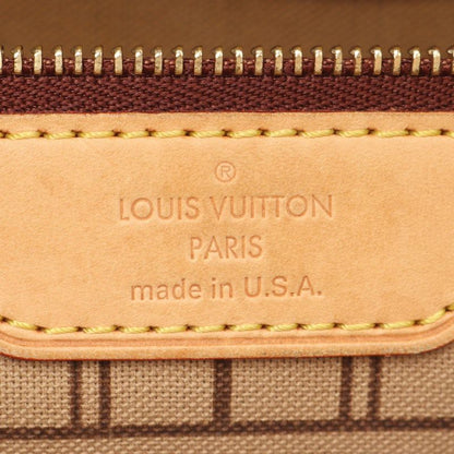 Louis Vuitton Tote Bag Neverfull PM Monogram M40155 PVC Coated Canvas Leather
