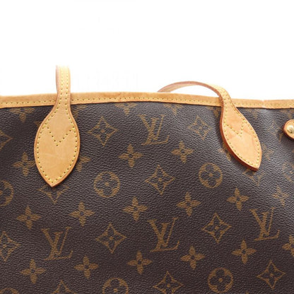 Louis Vuitton Tote Bag Neverfull PM Monogram M40155 PVC Coated Canvas Leather