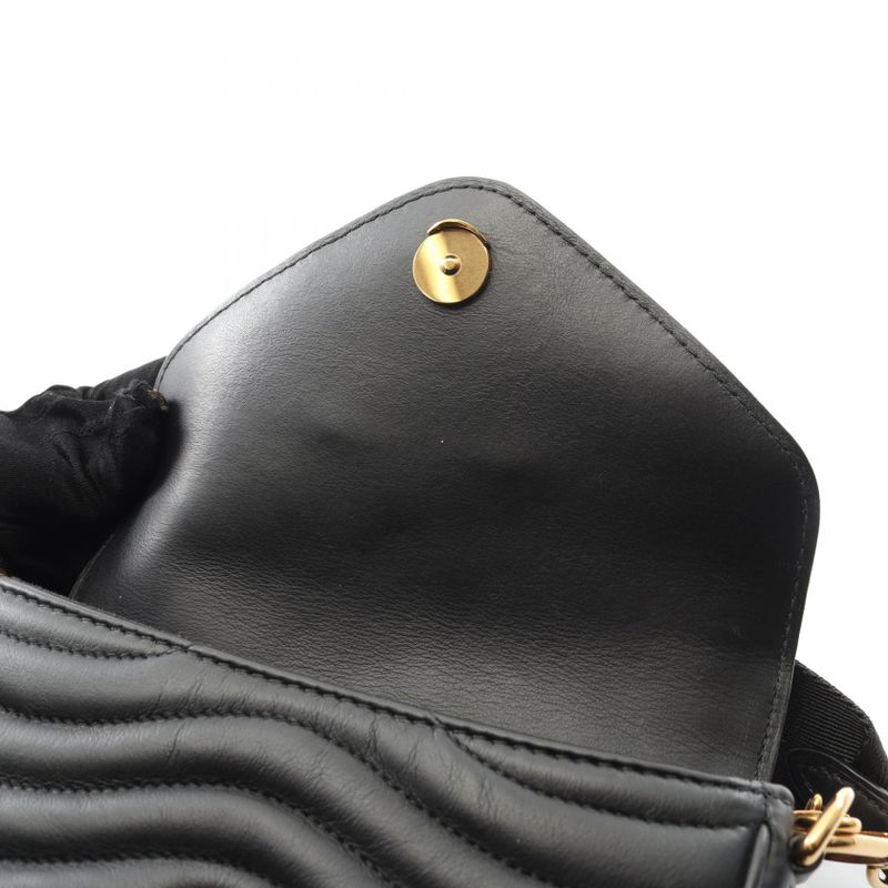 Louis Vuitton Shoulder Bag Muluti Pochette New Wave Noir Black M56461 Noir