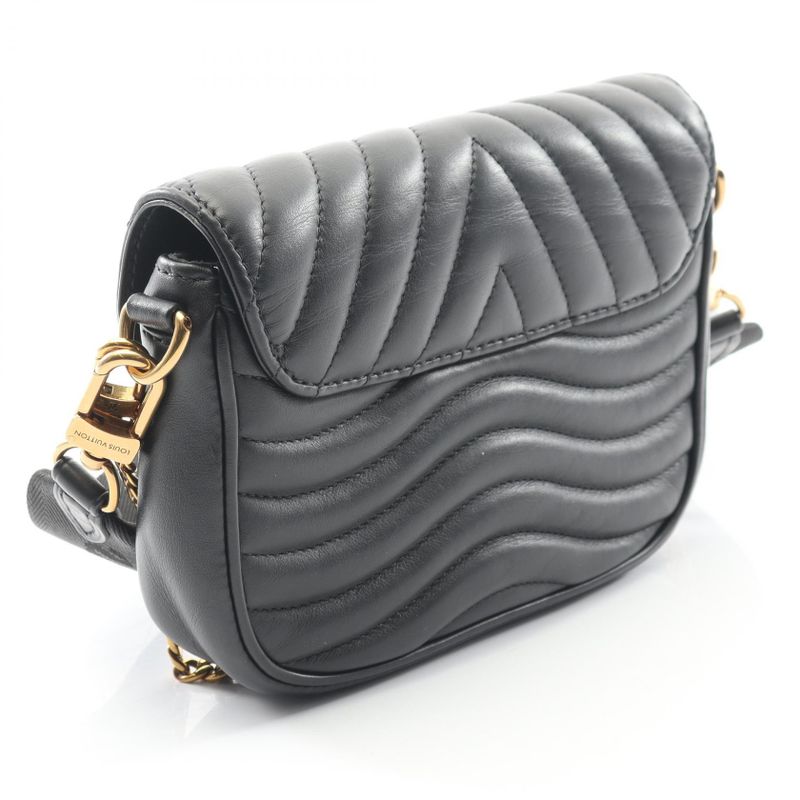 Louis Vuitton Shoulder Bag Muluti Pochette New Wave Noir Black M56461 Noir