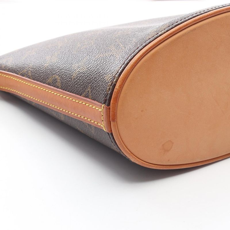 Louis Vuitton Shoulder Bag Drouot Monogram M51290 PVC Coated Canvas Leather