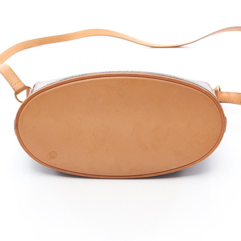 Louis Vuitton Shoulder Bag Drouot Monogram M51290 PVC Coated Canvas Leather