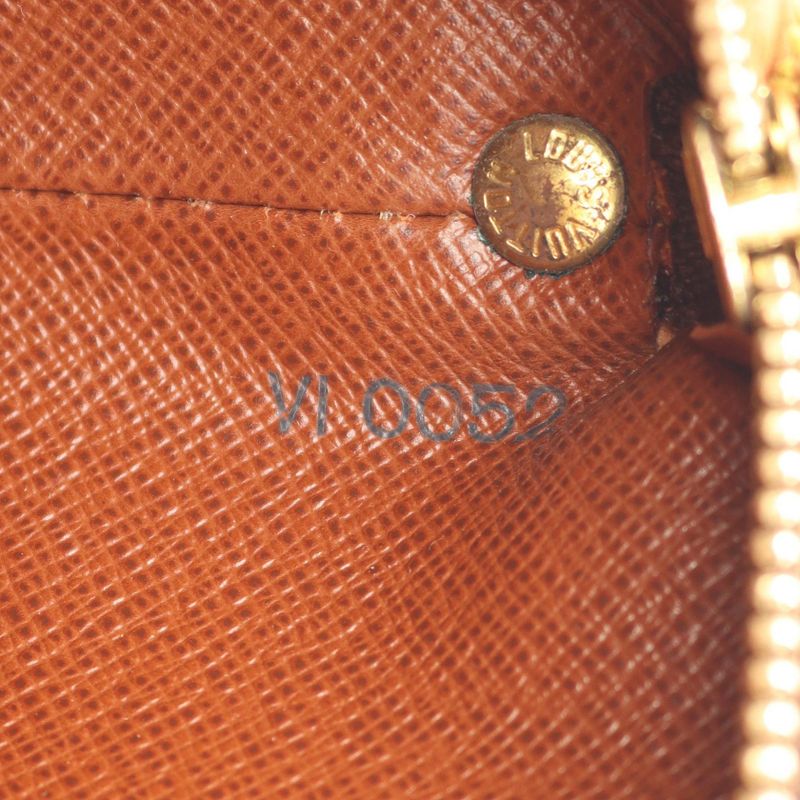 Louis Vuitton Shoulder Bag Drouot Monogram M51290 PVC Coated Canvas Leather