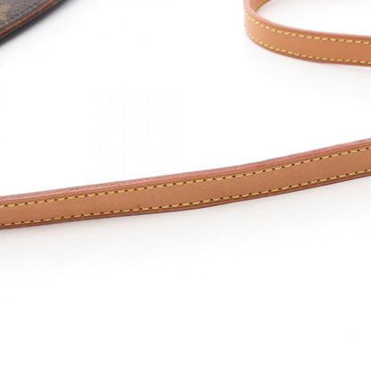 Louis Vuitton Shoulder Bag Drouot Monogram M51290 PVC Coated Canvas Leather