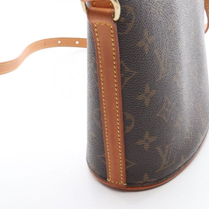 Louis Vuitton Shoulder Bag Drouot Monogram M51290 PVC Coated Canvas Leather