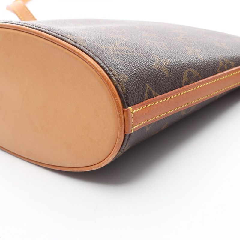 Louis Vuitton Shoulder Bag Drouot Monogram M51290 PVC Coated Canvas Leather