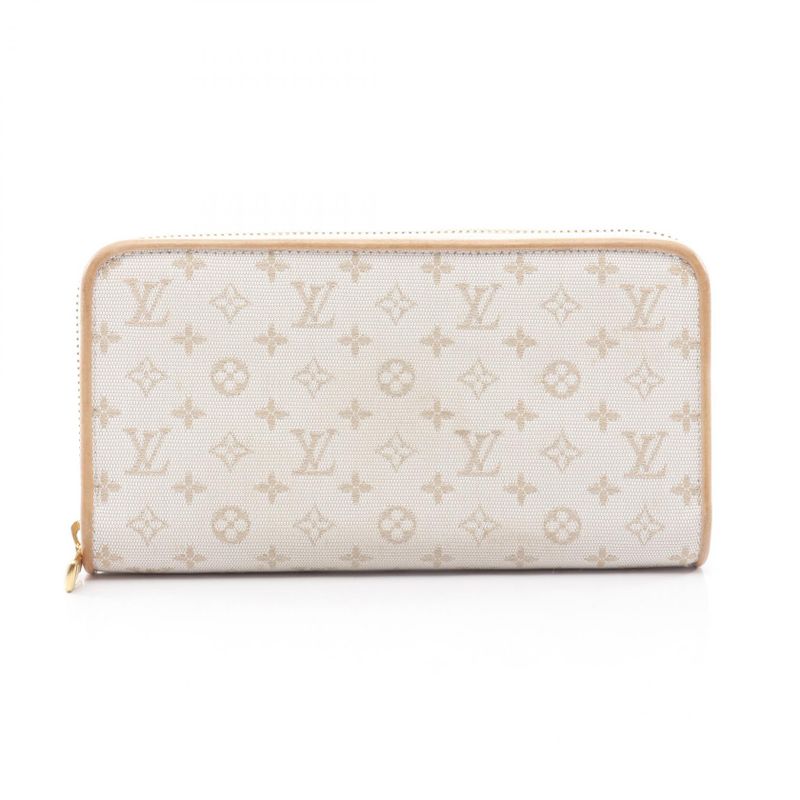 Louis Vuitton Round Long Wallet Zippy Wallet Monogram Mini Mastic M12369 Mastic