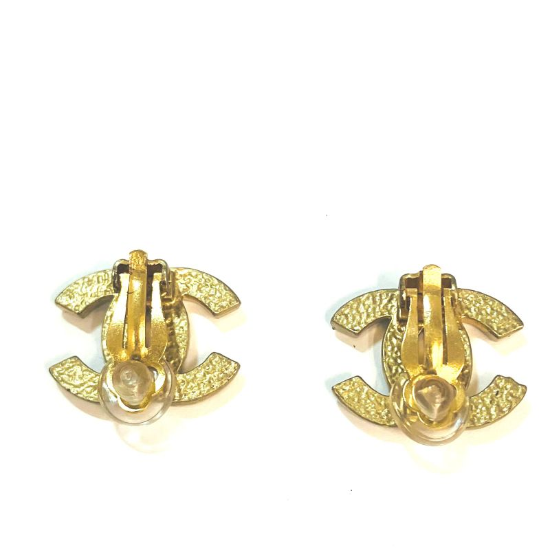 Chanel Rhinestone COCO Earrings: