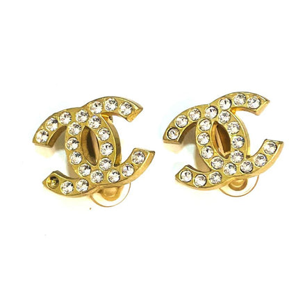 Chanel Rhinestone COCO Earrings:
