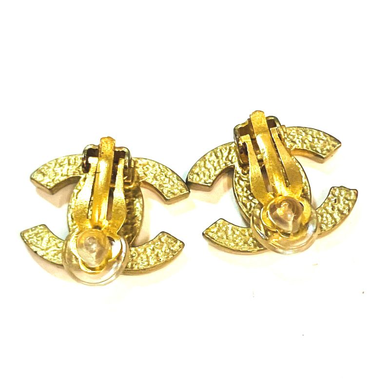 Chanel Rhinestone COCO Earrings: