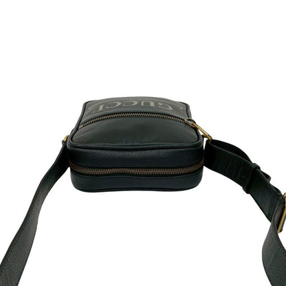 Gucci Sherry Line GG Logo Leather Shoulder Bag Sacoche Pochette Messenger