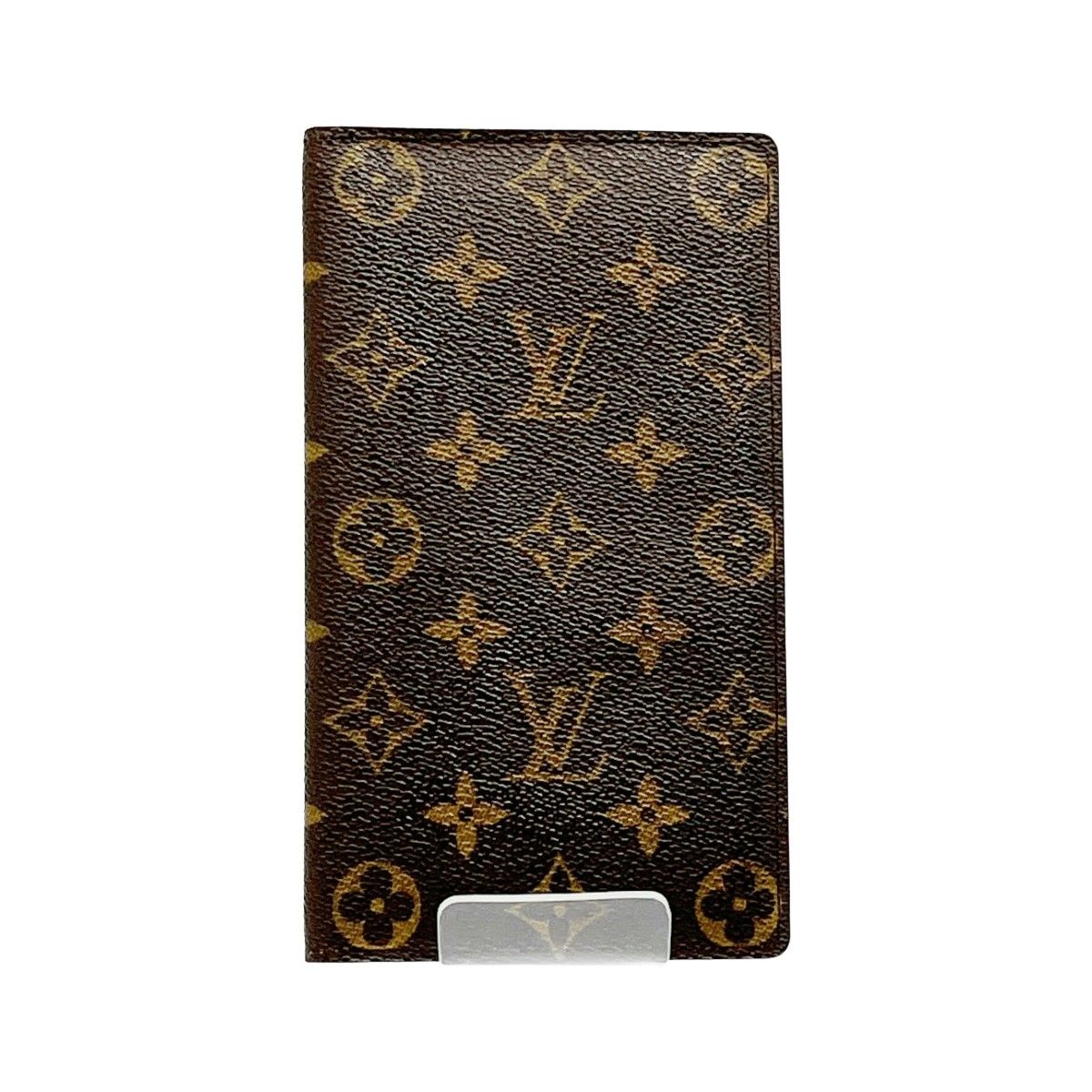 Louis Vuitton Long Wallet Monogram Portochequier Carte Credit M62225 Brown