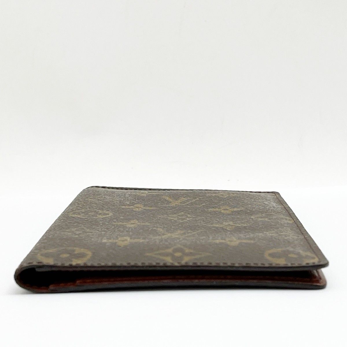 Louis Vuitton Long Wallet Monogram Portochequier Carte Credit M62225 Brown
