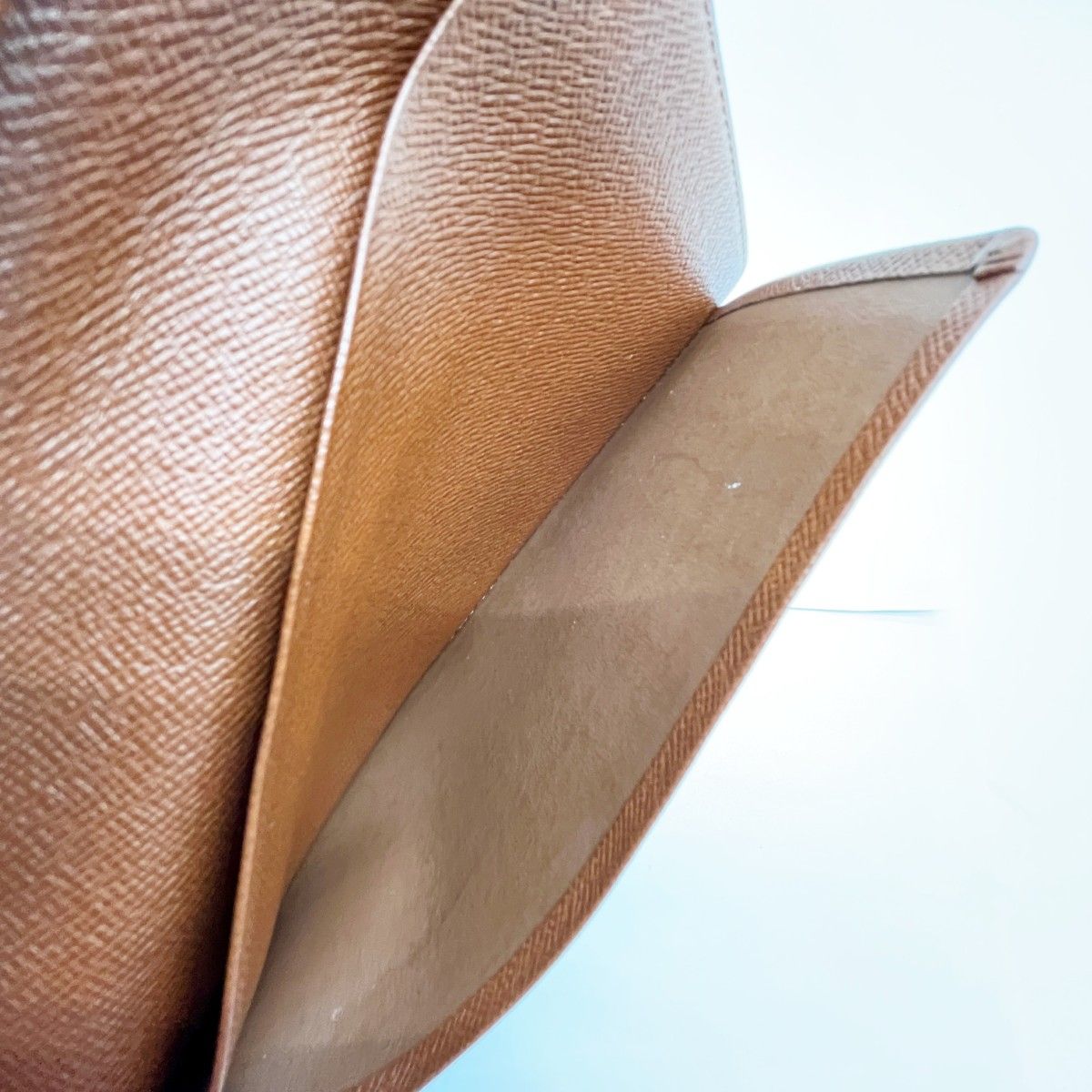 Louis Vuitton Long Wallet Monogram Portochequier Carte Credit M62225 Brown