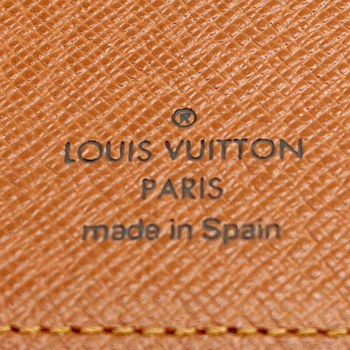Louis Vuitton Long Wallet Monogram Portochequier Carte Credit M62225 Brown