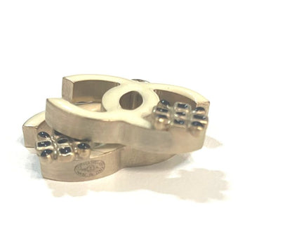 Chanel COCO Mark Hoop Earrings: X3217