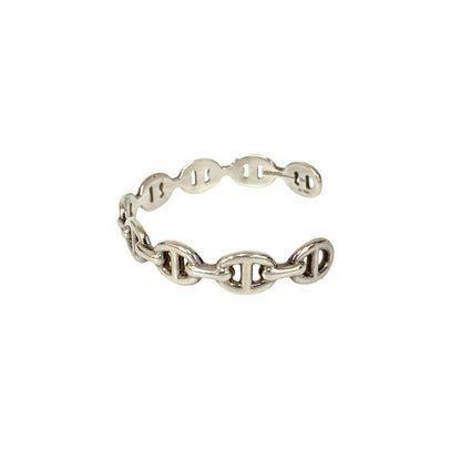 Hermes Chaine D'ancre Silver 925 Bangle Bracelet Accessories Small Items