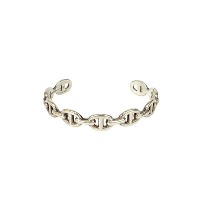 Hermes Chaine D'ancre Silver 925 Bangle Bracelet Accessories Small Items
